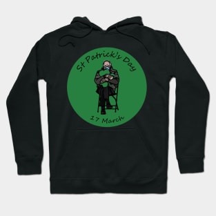 Bernie Sanders Mittens St Patricks Day Hoodie